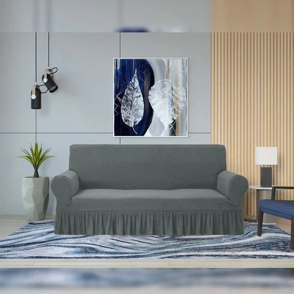 Sofa Cover in Micro Mash Stuff - Grey