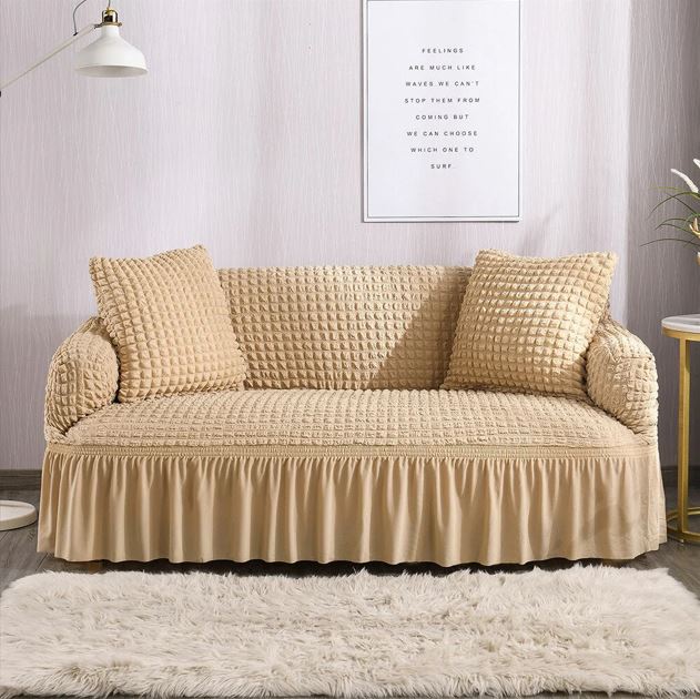 Turkish Bubble Fabric Sofa Cover - Skin