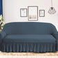 Butterfly Fabric Sofa Cover - Grey