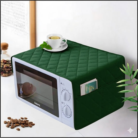 Quilted oven cover - green