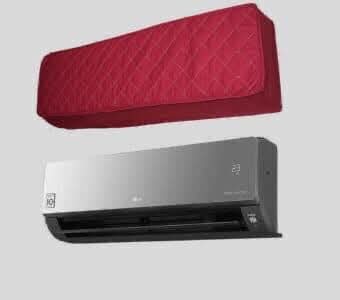 Quilted Waterproof AC Cover ( Inner + Outer Set ) maroon