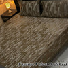 3PC Texture Velvet Bedsheet - Moose