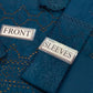 Mahnoor Zink Blue & Pink Lawn Chikankari Dress 3pc Unstitched