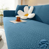 Jacquard Stripe Sofa Cover - Zinc