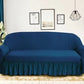 Butterfly Fabric Sofa Cover - Blue