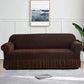 Zebra Velvet Sofa Covers -Brown